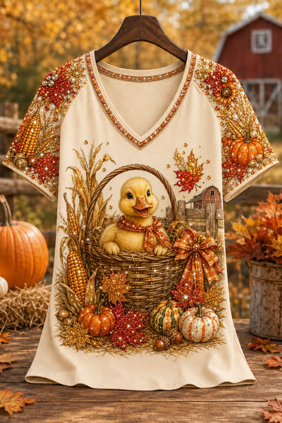 Women's Autumn Casual Animal Print T-Shirt