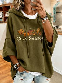 Women'S Tis the season Print Hoodie