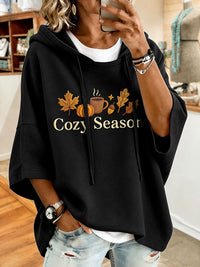 Women'S Tis the season Print Hoodie