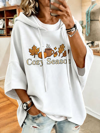 Women'S Tis the season Print Hoodie